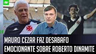 ‘Alguns não têm a noção do tamanho dele para o futebol’: Mauro Cezar se emociona ao falar de Dinamite
