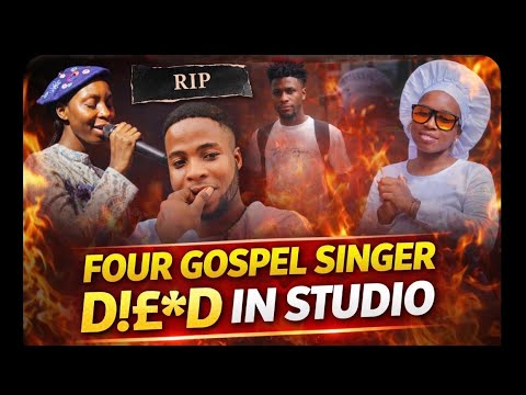 HOW FOUR GOSPEL SINGERS D!£*D IN A STUDIO WHILE PRACTISING