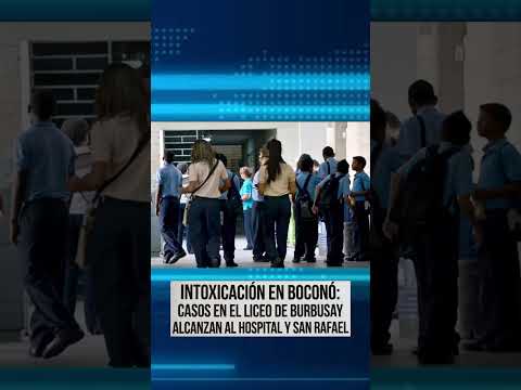 INTOXICACIÓN: EN BURBUSAY AL HOSPITAL DE BOCONÓ Y SAN RAFAEL #intoxicación #boconó #trujillo