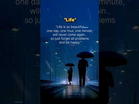 Iife Is Beautiful ❤️ | Be Happy Always 😊 | English Quotes #life #happy #shortfeed #motivation