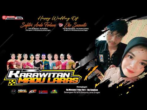🔴Live Tayub Krwt. MADU LARAS  || ARS Audio (Jilid 2) | KP Pro HD || Wedding SAFITRI & EKO