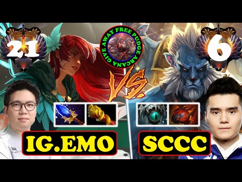 IG.EMO VS SCCC WINDRANGER VS PHANTOM LANCER MEME BUILD BEST OF CHINA SERVER | DOTA2ORBS