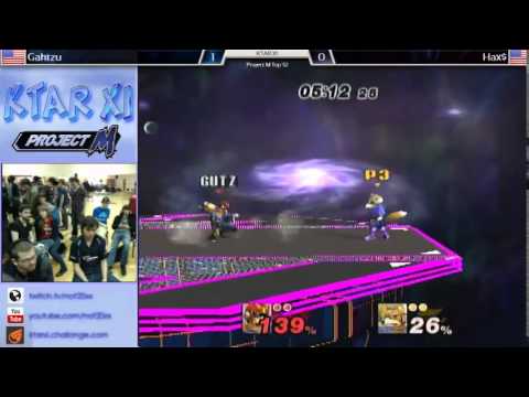 KTAR XI PM - Gahtzu (Captain Falcon) VS Hax$ (Fox) Winners Round 3