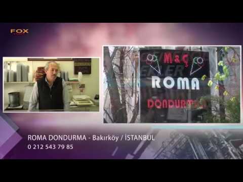 ROMA DONDURMACISI MUSTAFA ÇİFTÇİ BAKIRKÖY OSMANİYE'DE MÜŞTERİLERİNE HİZMET VERİYOR.