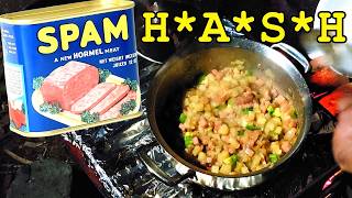 SPAM Hash | Easy Campfire Cooking Recipe