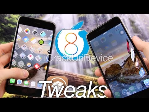 Top 10 Best Cydia Tweaks iOS 8 Jailbreak iOS 8.1 Pangu Cool Tweak List iPhone 6 Plus,6 & iPad Air 2