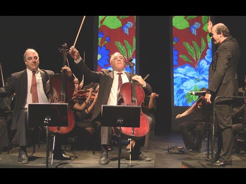 Duo Santoro - Estreia mundial do Concerto para dois violoncelos de Dimitri Cervo