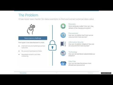 DSC Webinar Series: Transforming 3rd Party Data Into Actionable Insights