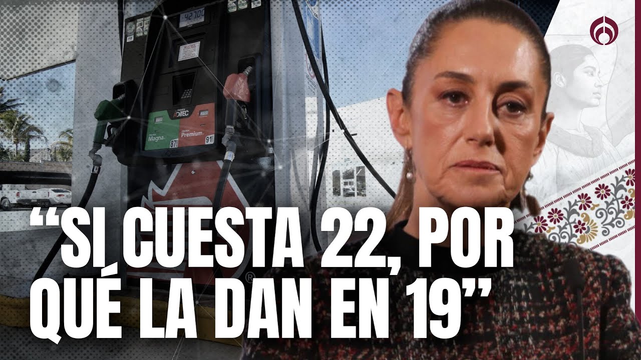 Ni gasolina más cara ni más barata: Sheinbaum sospecha de negocios