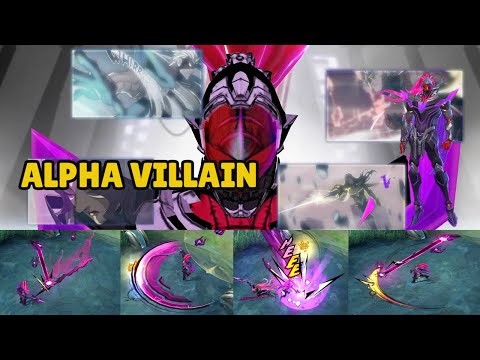 ALPHA GENERAL VOID VILLAIN SKIN GAMEPLAY MOBILE LEGENDS NEW SKIN