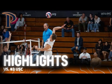 Men's Volleyball | Pepperdine Takes Down #USC 3-1