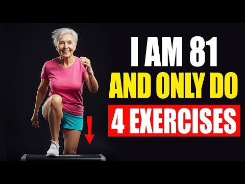 Over 60? Do These 4 Exercises Daily to Restore Leg Strength Even at 80