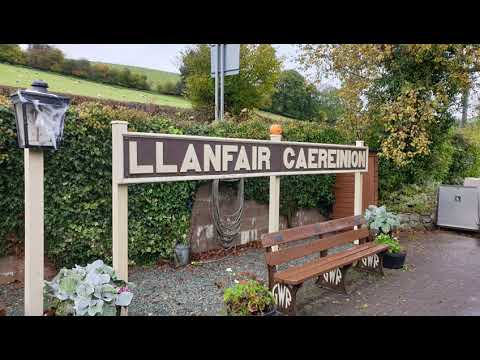 Riding the Welshpool & Llanfair Light Railway 26/10/19