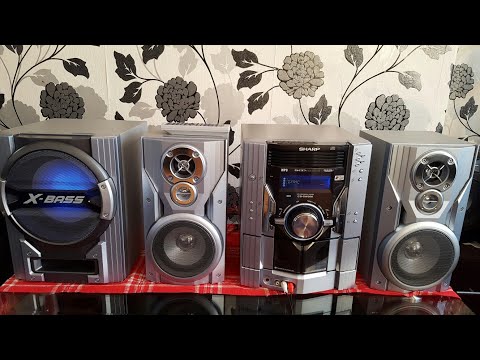 Sharp hifi system CD-SW200 specifications.