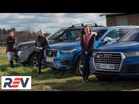 The REV Test: Big, luxury SUVs. Audi Q7 vs Land Rover Discovery vs Volvo XC90