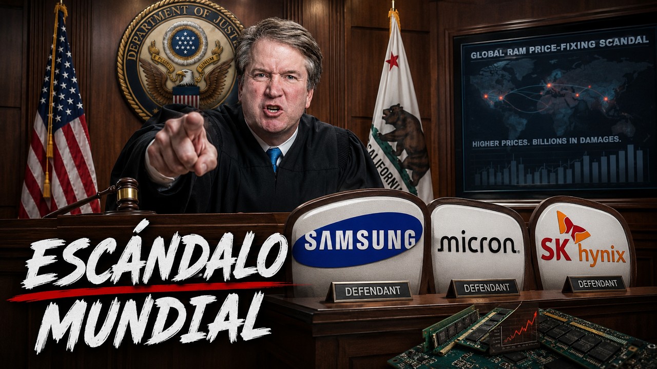 EL ESCÁNDALO DEL SIGLO!!! ¿Samsung, Micron y SK Hynix pactaron precios ILEGALMENTE?