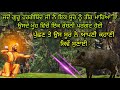 JADO GURU HARGOBIND JI NE IK SOOR NU TEER MARIYA TA USNE MARAN TON PEHLA APNE BAARE KEE DASIYA