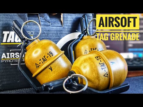 AIRSOFT TAG19 FRAG GRENADE #airsoft #foryou #grenadetrick #tag