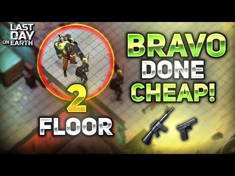 CHEAPEST WAY TO CLEAR BUNKER BRAVO FLOOR 2! MAP GUIDE INCLUDED! - Last Day on Earth: Survival