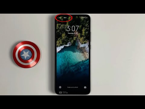 Show carrier when device is locked on Poco C40 Android 11