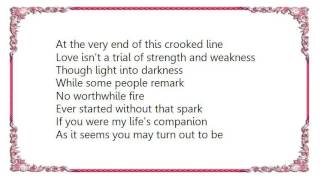 Elvis Costello - The Crooked Line Lyrics