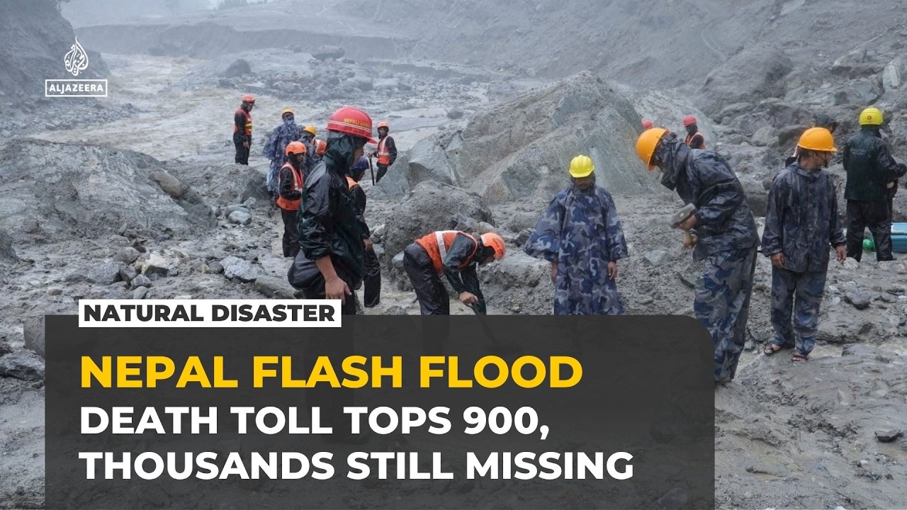 Rescuers search for survivors as Nepal flood death toll tops 900, thousands still missing