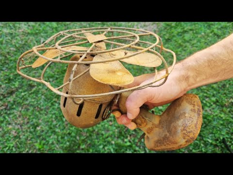 Restoring Old Rusty Table Fan