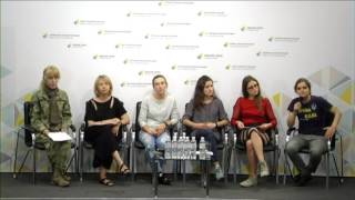 Зйомоки фільму «Невидимий батальйон» про участь жінок у війні на Донбасі. УКМЦ 09.06.2017