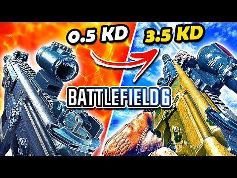 How I went from TRASH to TOP 1% (EASY tips for YOU to get BETTER at Battlefield 6)