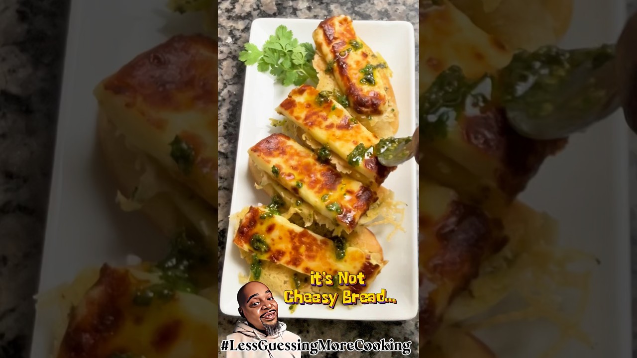 It’s Not Cheesy Bread #LessGuessingMore￼Cooking #TogetherLetsMakeItChefMade ￼