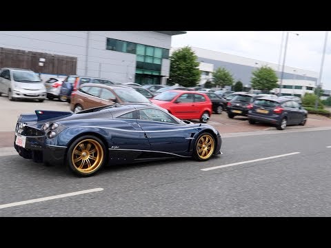 Supercars in London 2017 - Huayra, Agera RS, Zonda F, F12 TDF's, P1, 918 & more!!