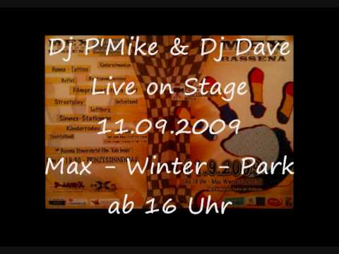 Dj P'Mike ft. Dj Dave Live On Stage - Max - Winter - Park - 11.09.09