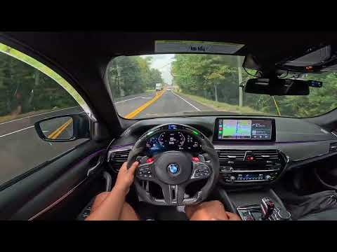 POV THE F90 M5 IS THE BEST CAR ON THE MARKET 