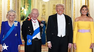 See Melania Trump’s BOLD Look For State Dinner w/ Kate Middleton &amp; Prince William