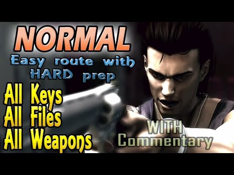 Resident Evil 0 Zero - NORMAL All Keys/Files/Weapons - Beginner's Route (WITH COMMENTARY) [1/6]