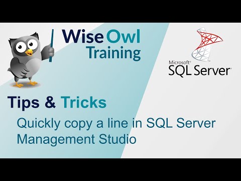 Use multiple cursors in SQL Server Management Studio