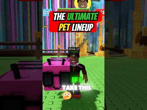 GROW A GARDEN ULTIMATE PET LINEUP!? #roblox #growagarden #dng #growagardenupdate
