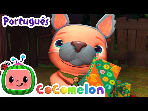 Capa de Um dos porquinhos | Cocomelon em Português | Desenhos Animados e Músicas Infantis