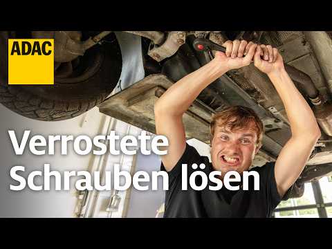 Verrostete Schraube lösen: Diese 3 Methoden helfen wirklich I ADAC