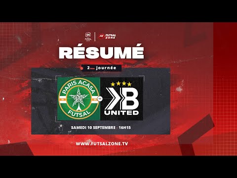 D1 Futsal - J2 Paris ACASA vs Kremlin Bicêtre Futsal