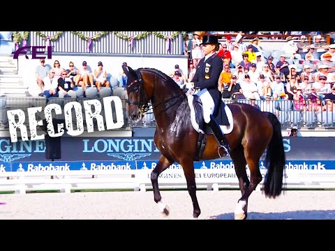 Dorothee Schneider & Showtime Outstanding Personal Record Freestyle | #FEIEuros2019