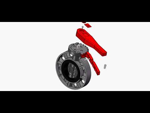 PP Butterfly Valve