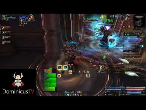 DomincusTV - Waycrest Manor 15+ Resto Shaman PoV (Bursting / Quaking)