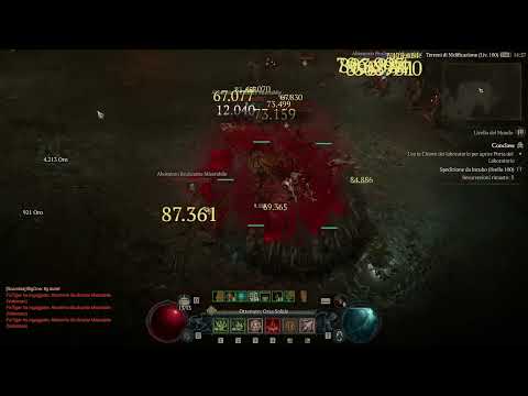 Diablo 4 my Necro Bone Spear Tier 100 (Season 2)