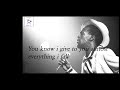 Gregory Isaacs - Can't give you my love alone lyrics