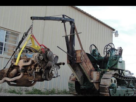 DIY Hoist for the Oliver OC-3 Crawler Loader