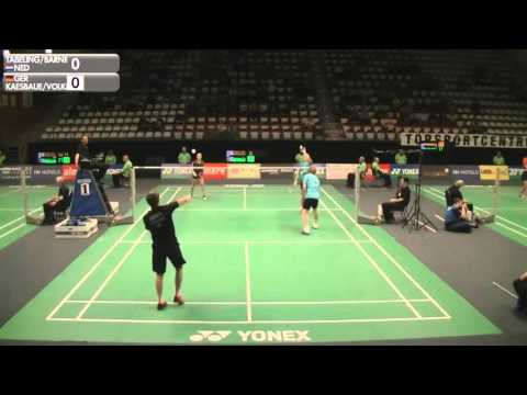 Dutch Open 2015 * R32 * XD * Peter Kaesbaue/Franziska Volkmann vs Robin Tabeling/Samantha