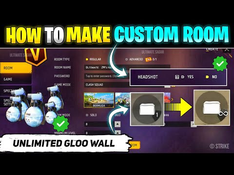 Custom Kaise Banate Hain || Free Fire Mein Custom Kaise Banaen || How To Make Custom In Free Fire