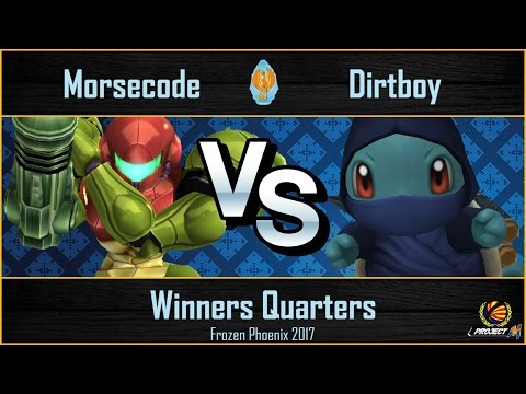 Frozen Phoenix 2017: GLS|Dirtboy (Squirtle) vs Morsecode (Samus) Winners Quarters