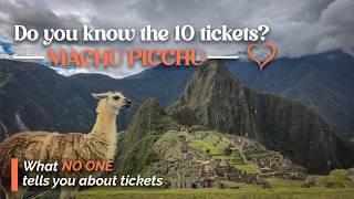 Machu Picchu tickets explained 2026 | Don’t buy the wrong ticket (full guide) 📸🦙